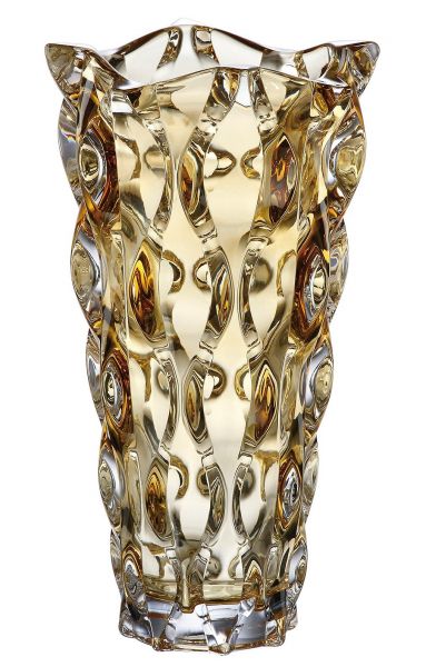 [V/8BT01/72S70/A/305] Lọ hoa Samba vàng 30.5cm Bohemia Treasury
