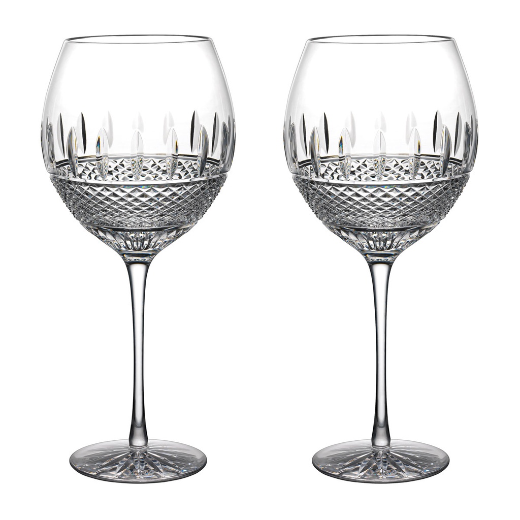 [G/1058833/575] Set 2 ly vang đỏ pha lê Waterford Irish Lace 575ml